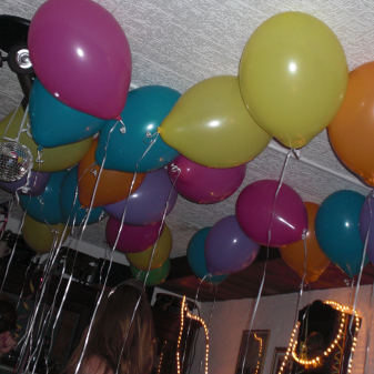 Helium Ballons Farbig
